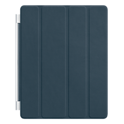 Apple Smart Cover leather for the new iPad/iPad 2 - Navy