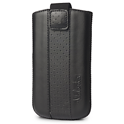 Valenta Leather Pocket Perfo 01 - Black