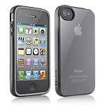 Belkin TPU Tinted Case for iPhone 4/4S - Black Smoke