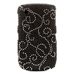Bliss Silver Swirls case for BlackBerry&trade; Curves 8520/9300