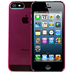 Dynex ultra-thin hard case for iPhone 5 - Pink