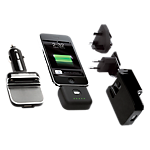 Griffin iPhone/iPod Power Duo reserve battery - mains and car charger