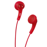 JVC Gumy In -Ear Headphones- Red