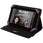 Port Phoenix II Universal 7" tablet case - Purple
