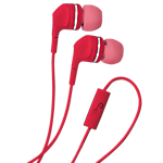 Rocketfish Fire Headphones with inline Mic - Pink