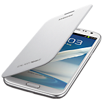 Samsung Flip cover for Galaxy Note II - White