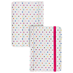 Trendz Polka dot universal folio case for 7" tablets