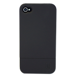 Uunique hard shell case for Apple iPhone 4/4S - black