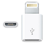 Apple Lightning to Micro USB adapter
