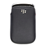 BlackBerry&reg; 9900 leather pocket -Black