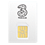 Three Post Pay Data Micro Sim Card